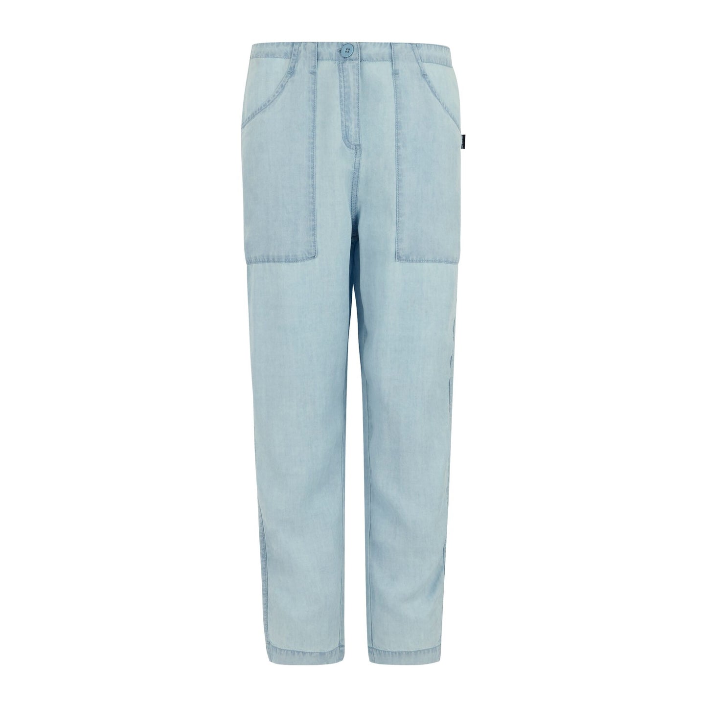 Chambray - Front - Regatta Womens-Ladies Shorebella Capri Trousers