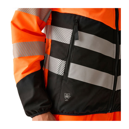 Black-Orange - Lifestyle - Regatta Mens X-Pro Hi-Vis Hybrid Jacket