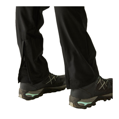 Black - Pack Shot - Dare 2B Womens-Ladies Melodic Pro Zip-Off Trousers