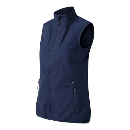 Navy - Side - Dare 2B Womens-Ladies Nomadic Lightweight Body Warmer