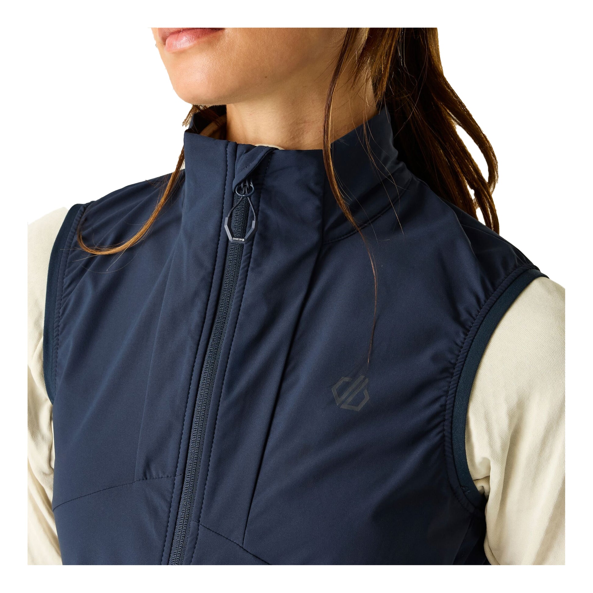 Navy - Lifestyle - Dare 2B Womens-Ladies Nomadic Lightweight Body Warmer