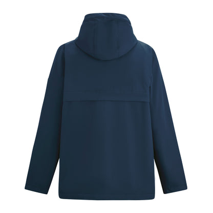 Navy - Back - Regatta Womens-Ladies Orlea Floral Waterproof Jacket