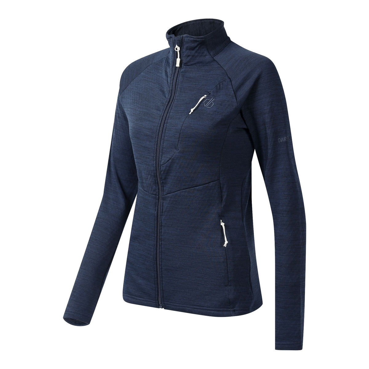 Navy - Side - Dare 2B Womens-Ladies Emerging III Stretch Jacket