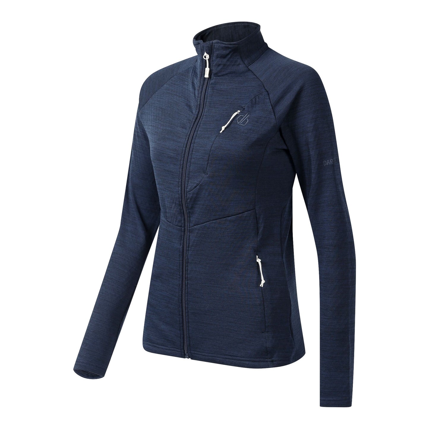 Navy - Side - Dare 2B Womens-Ladies Emerging III Stretch Jacket