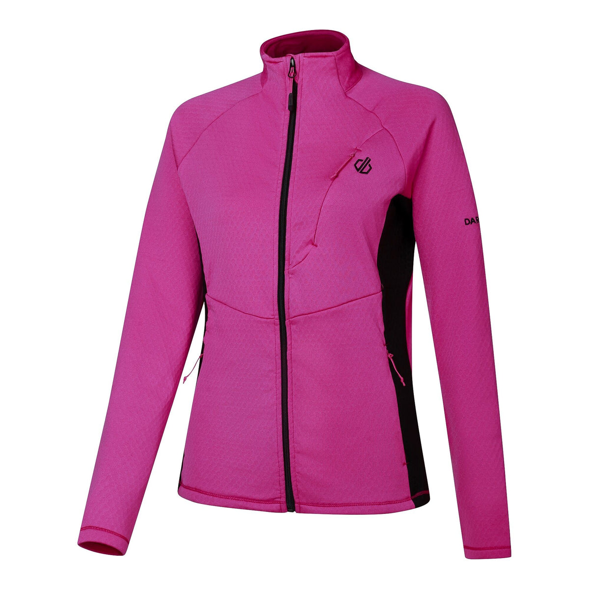 Extreme Pink - Side - Dare 2B Womens-Ladies Emerging III Stretch Jacket