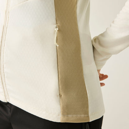 White Pepper - Close up - Dare 2B Womens-Ladies Emerging III Stretch Jacket