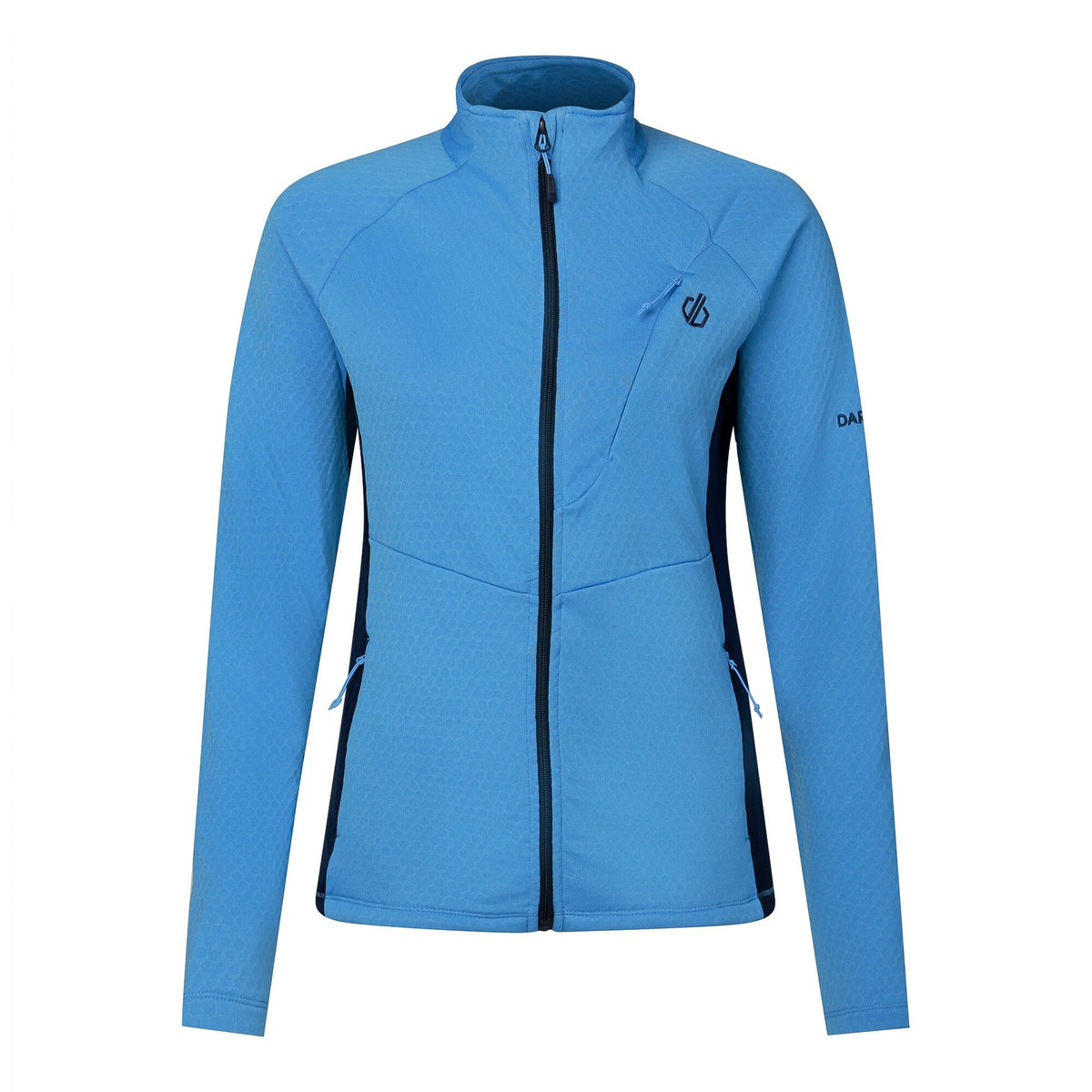 Elysium Blue - Front - Dare 2B Womens-Ladies Emerging III Stretch Jacket