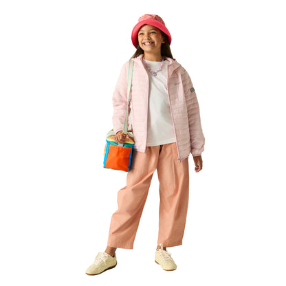 Pink Haze - Pack Shot - Regatta Childrens-Kids Hillpack Hooded Jacket