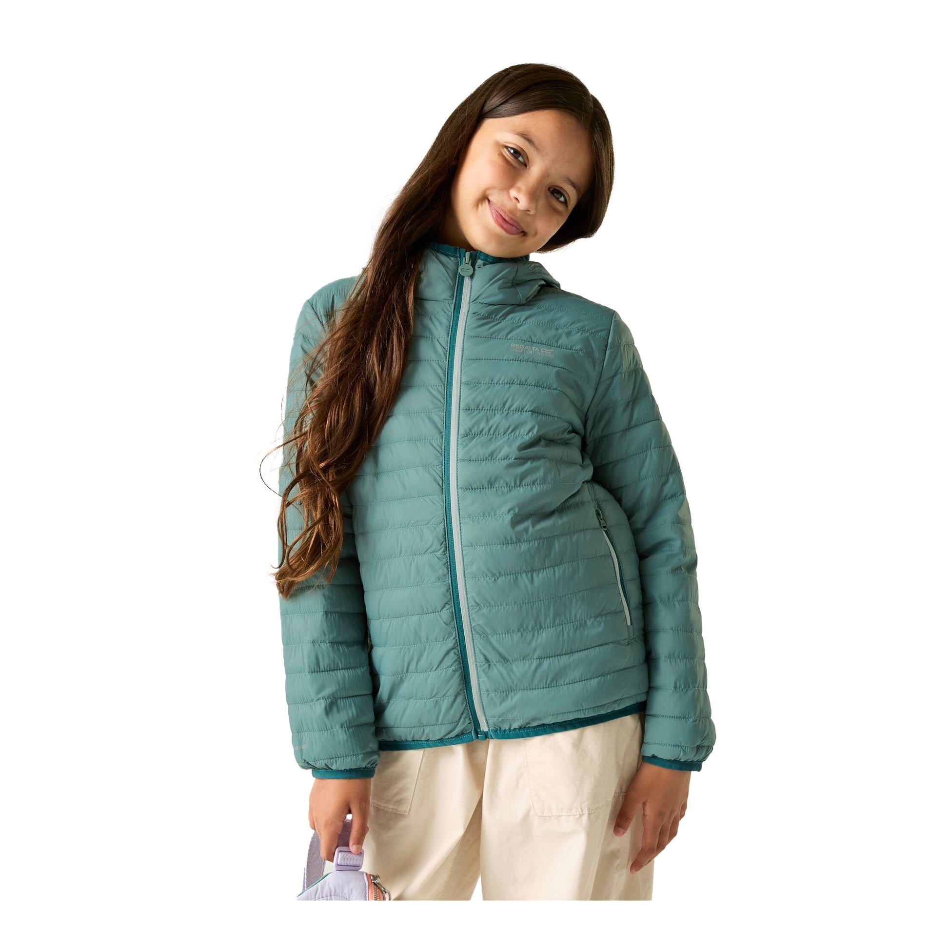 Ivy Moss - Lifestyle - Regatta Childrens-Kids Hillpack Hooded Jacket