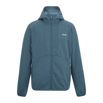 China Blue - Front - Regatta Mens Tredmoor Soft Shell Jacket