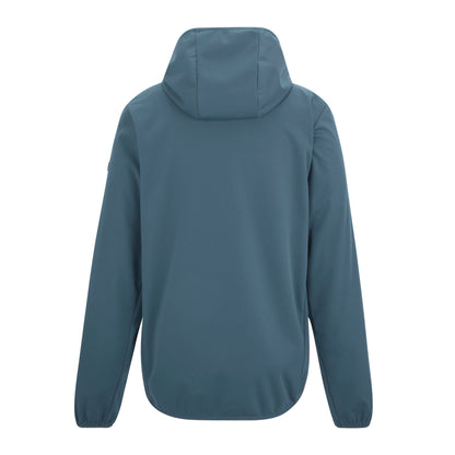 China Blue - Back - Regatta Mens Tredmoor Soft Shell Jacket