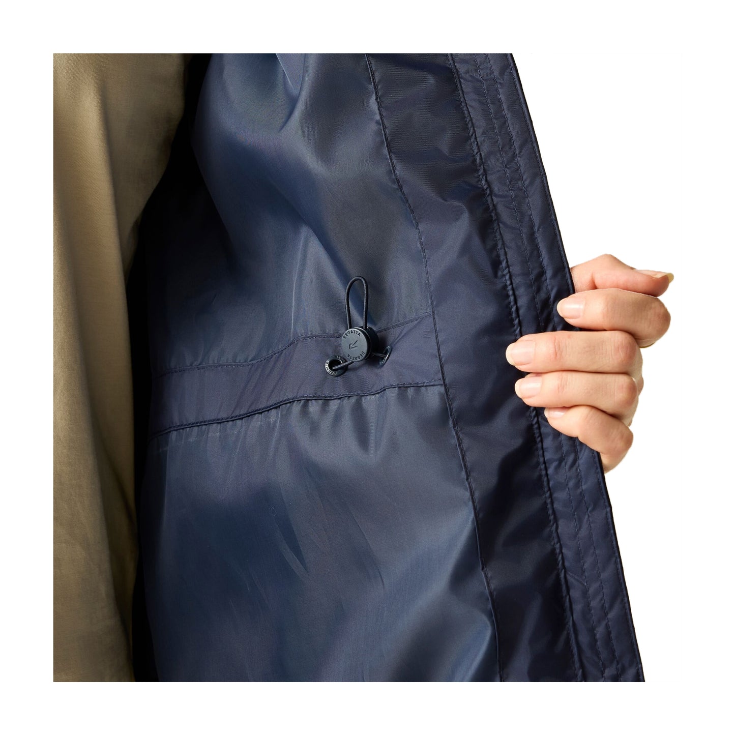 Navy - Lifestyle - Regatta Womens-Ladies Brindel Pack-It Jacket