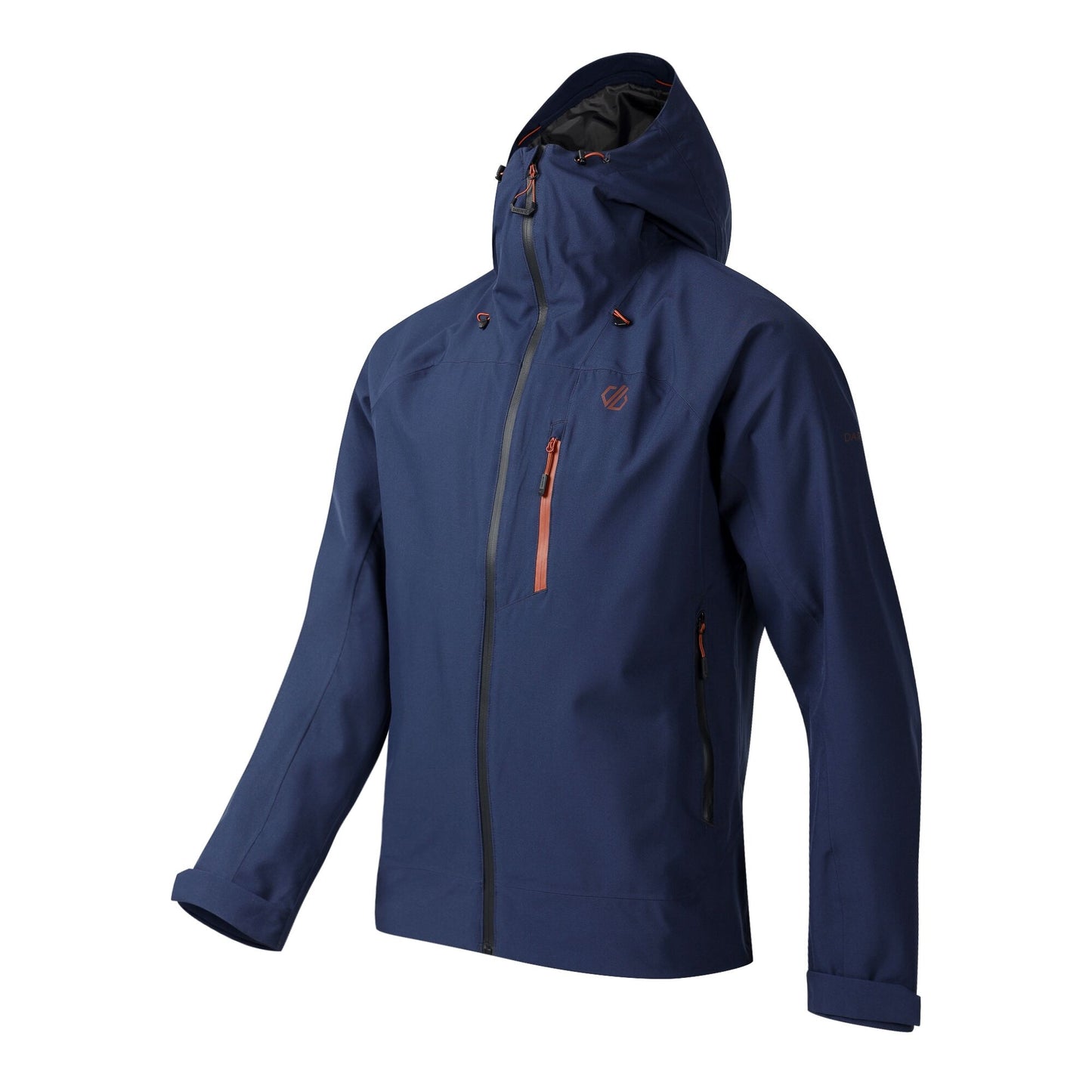 Navy - Side - Dare 2B Mens Torrek III Waterproof Jacket