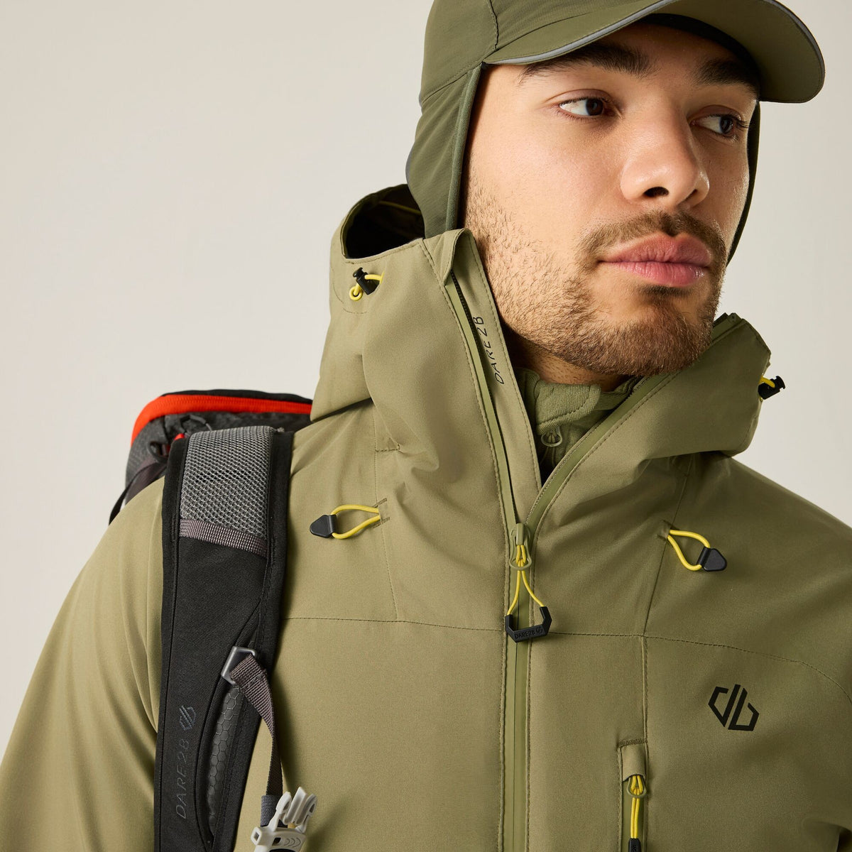 Martini Olive - Lifestyle - Dare 2B Mens Torrek III Waterproof Jacket