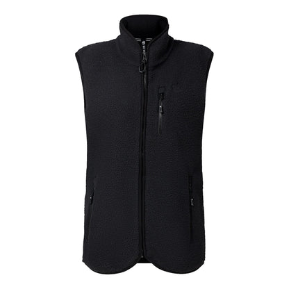 Black - Front - Dare 2B Womens-Ladies Excursion Fleece Body Warmer