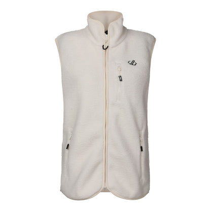 Egret - Front - Dare 2B Womens-Ladies Excursion Fleece Body Warmer