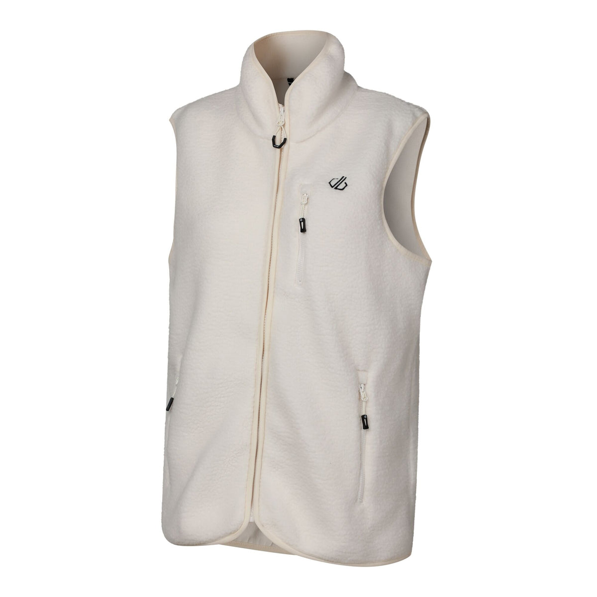 Egret - Side - Dare 2B Womens-Ladies Excursion Fleece Body Warmer