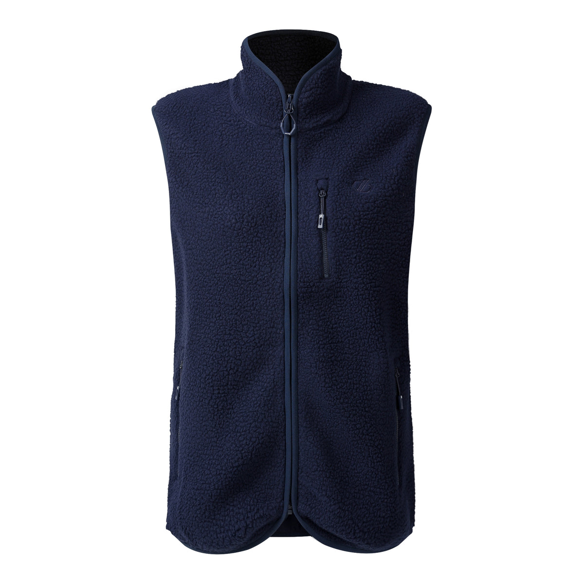 Navy - Front - Dare 2B Womens-Ladies Excursion Fleece Body Warmer