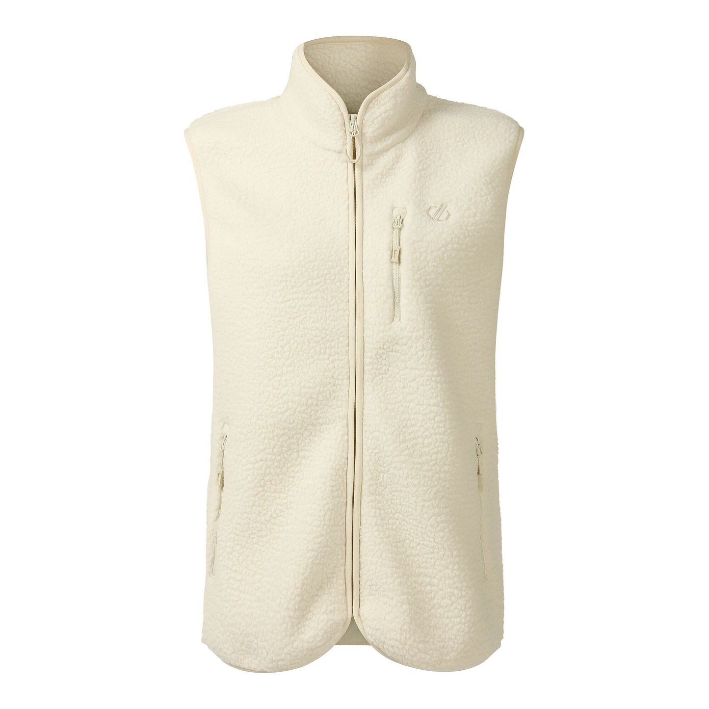 Almond Milk - Front - Dare 2B Womens-Ladies Excursion Fleece Body Warmer