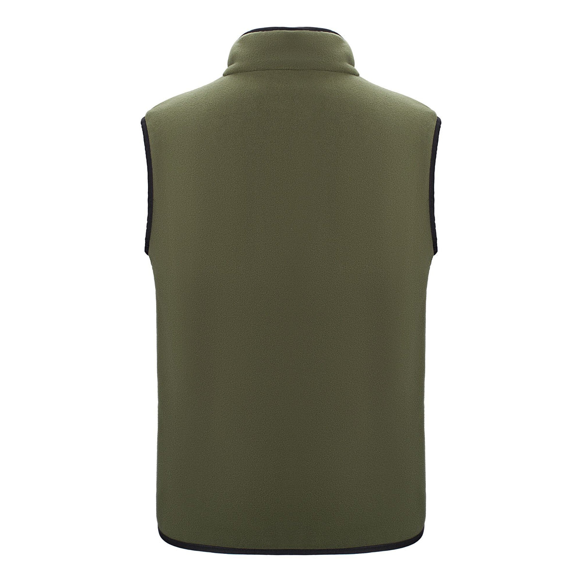 Dark Khaki-Black - Back - Regatta Professional Mens Frankie Fleece Gilet