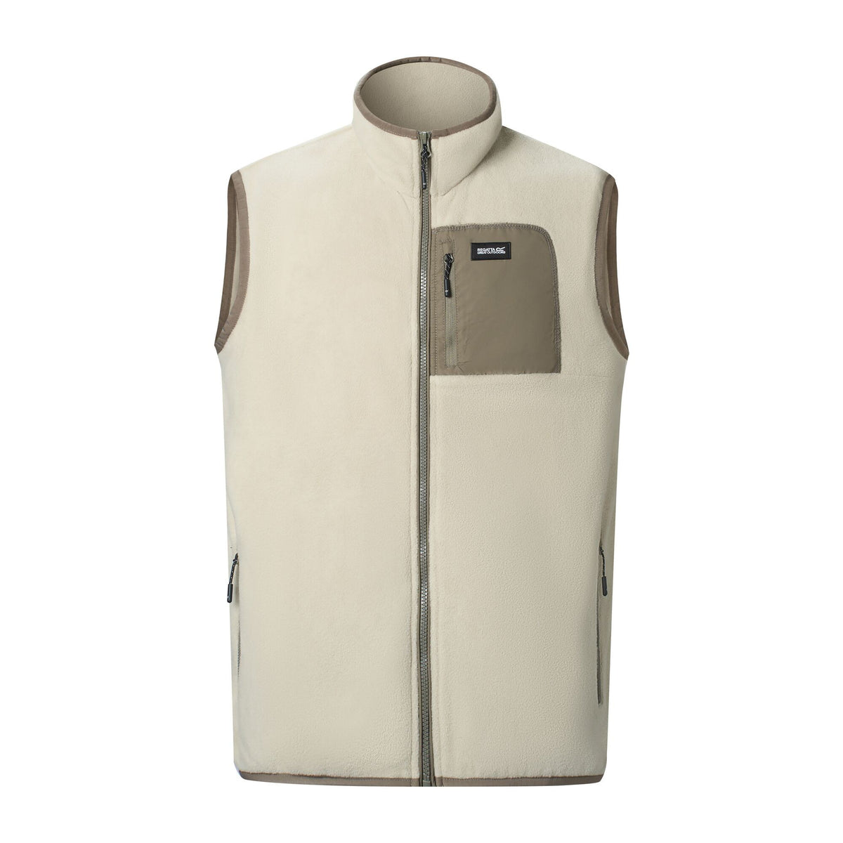Abbeystone-Smokey Olive - Front - Regatta Professional Mens Frankie Fleece Gilet