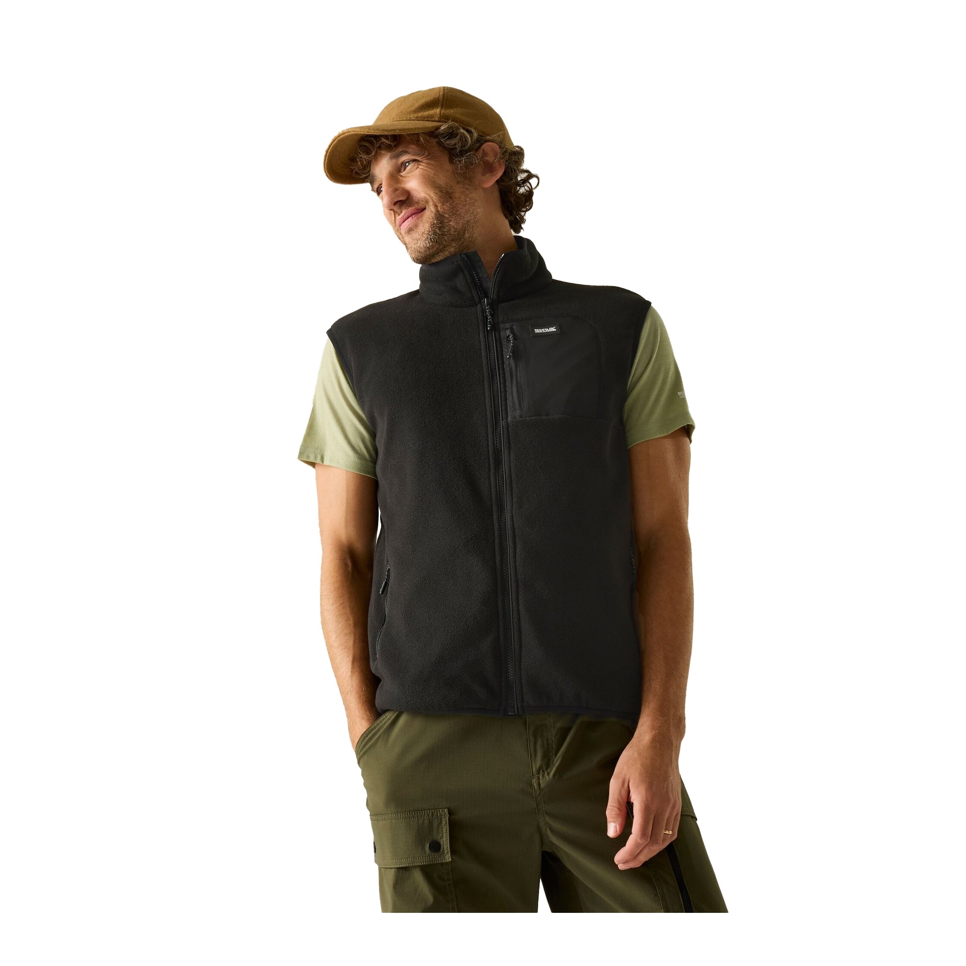 Black - Lifestyle - Regatta Professional Mens Frankie Fleece Gilet