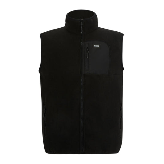 Black - Front - Regatta Professional Mens Frankie Fleece Gilet