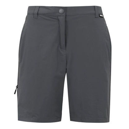 Seal Grey - Front - Regatta Professional Womens-Ladies Light Insect Repellent Travel Shorts