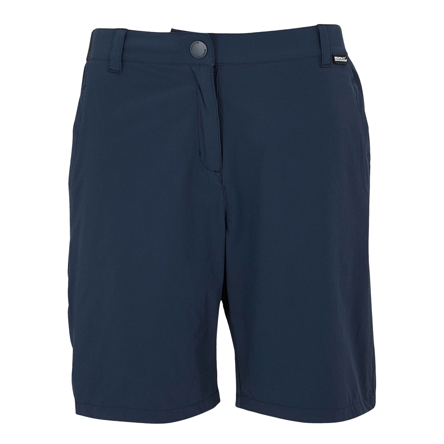 Navy - Front - Regatta Professional Womens-Ladies Light Insect Repellent Travel Shorts