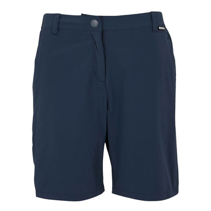 Navy - Front - Regatta Professional Womens-Ladies Light Insect Repellent Travel Shorts