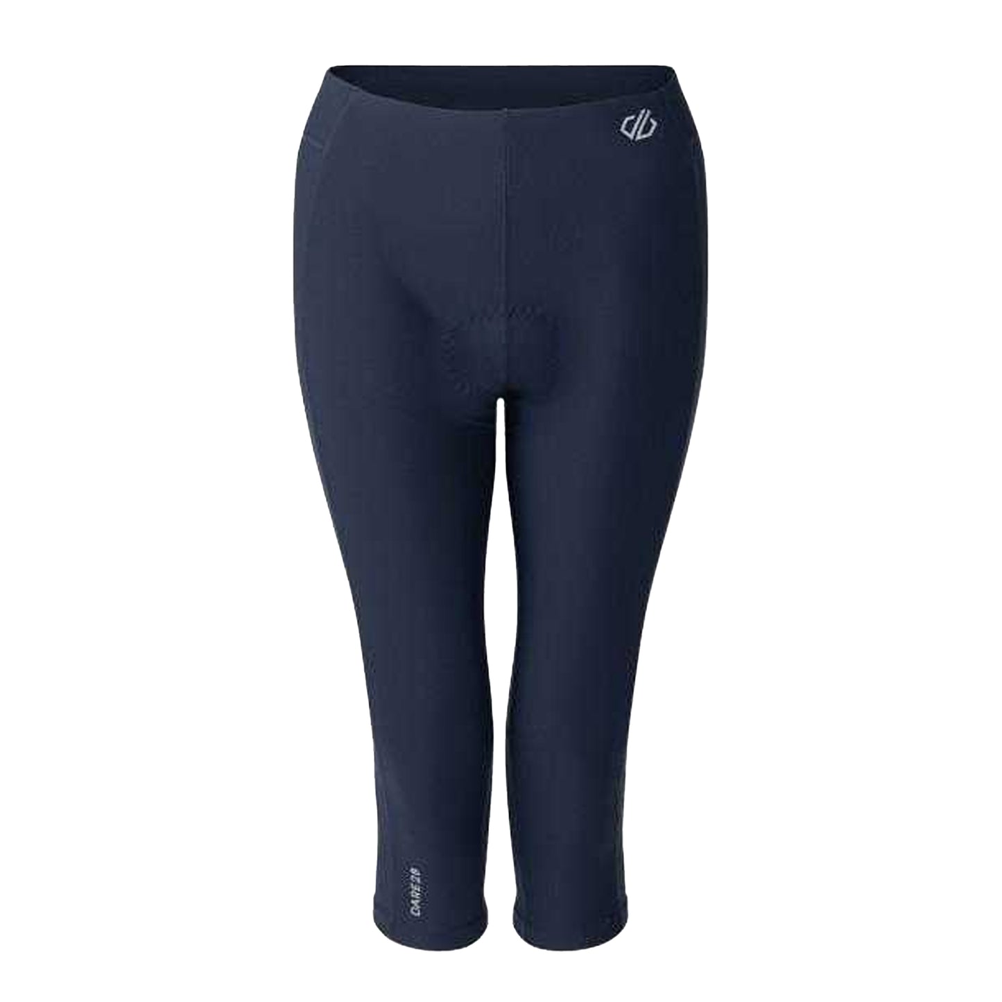Navy - Front - Dare 2B Womens-Ladies Verve Cycling Capri
