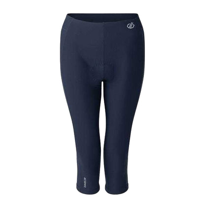 Navy - Front - Dare 2B Womens-Ladies Verve Cycling Capri