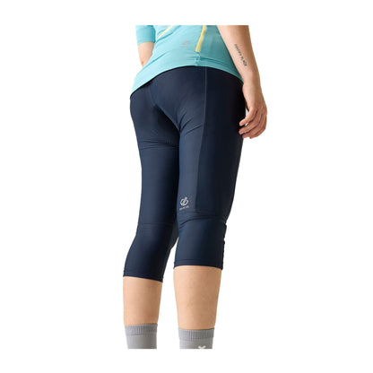 Navy - Back - Dare 2B Womens-Ladies Verve Cycling Capri