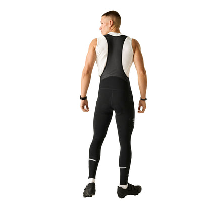 Black - Back - Dare 2B Mens Ultra Bibbled Cycling Bib Shorts