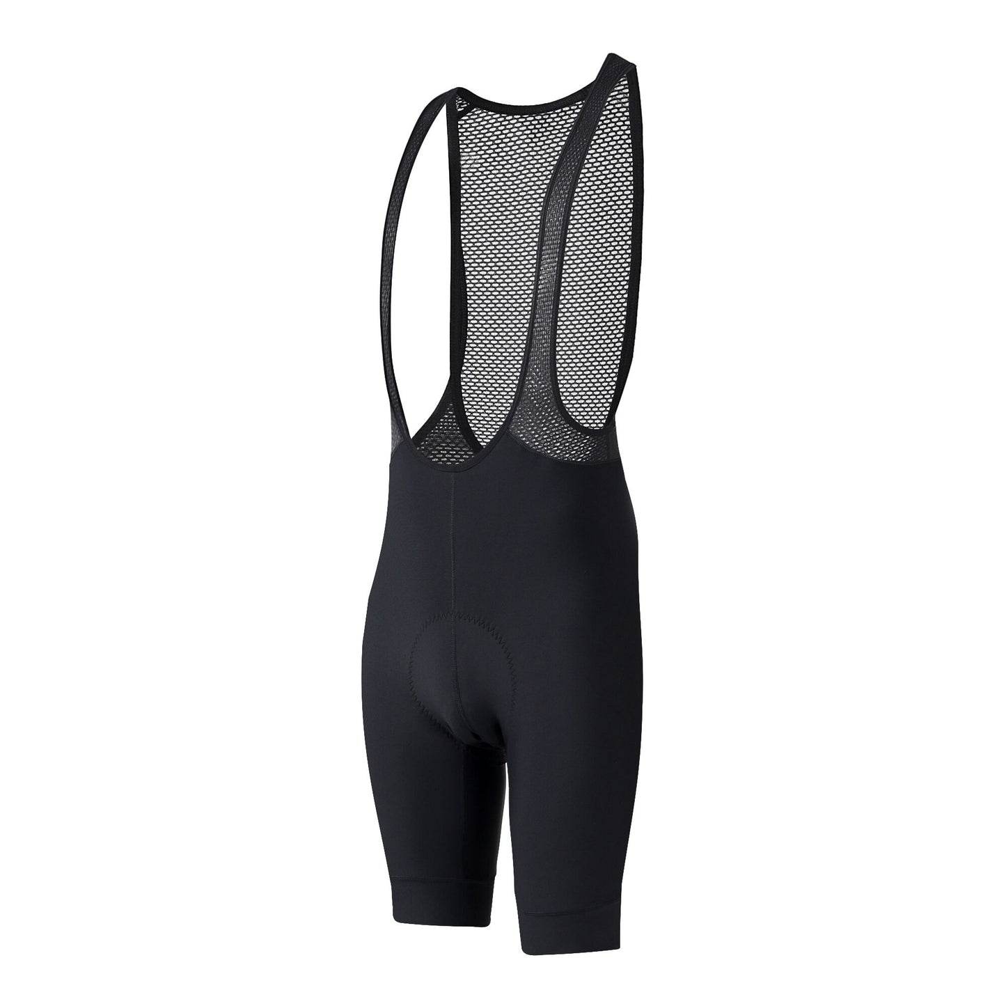Black - Side - Dare 2B Mens Ultra Bibbled Bib Shorts