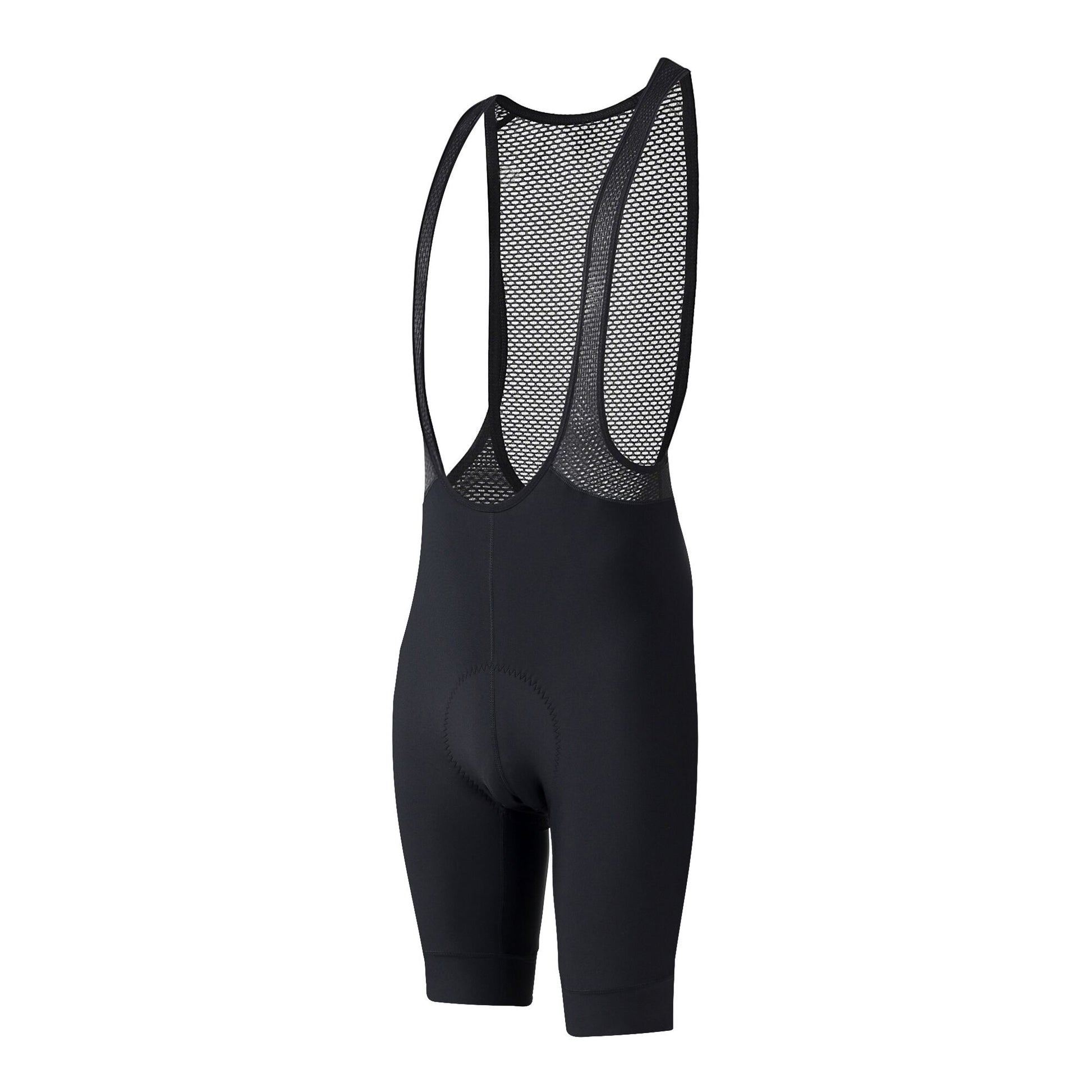 Black - Side - Dare 2B Mens Ultra Bibbled Bib Shorts