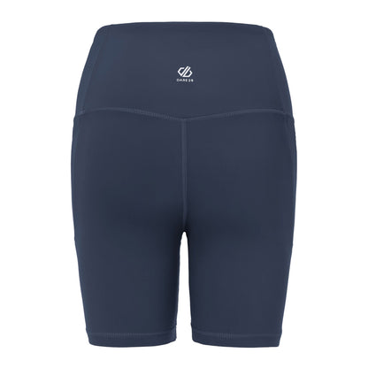 Navy - Back - Dare 2B Womens-Ladies Refresh Shorts