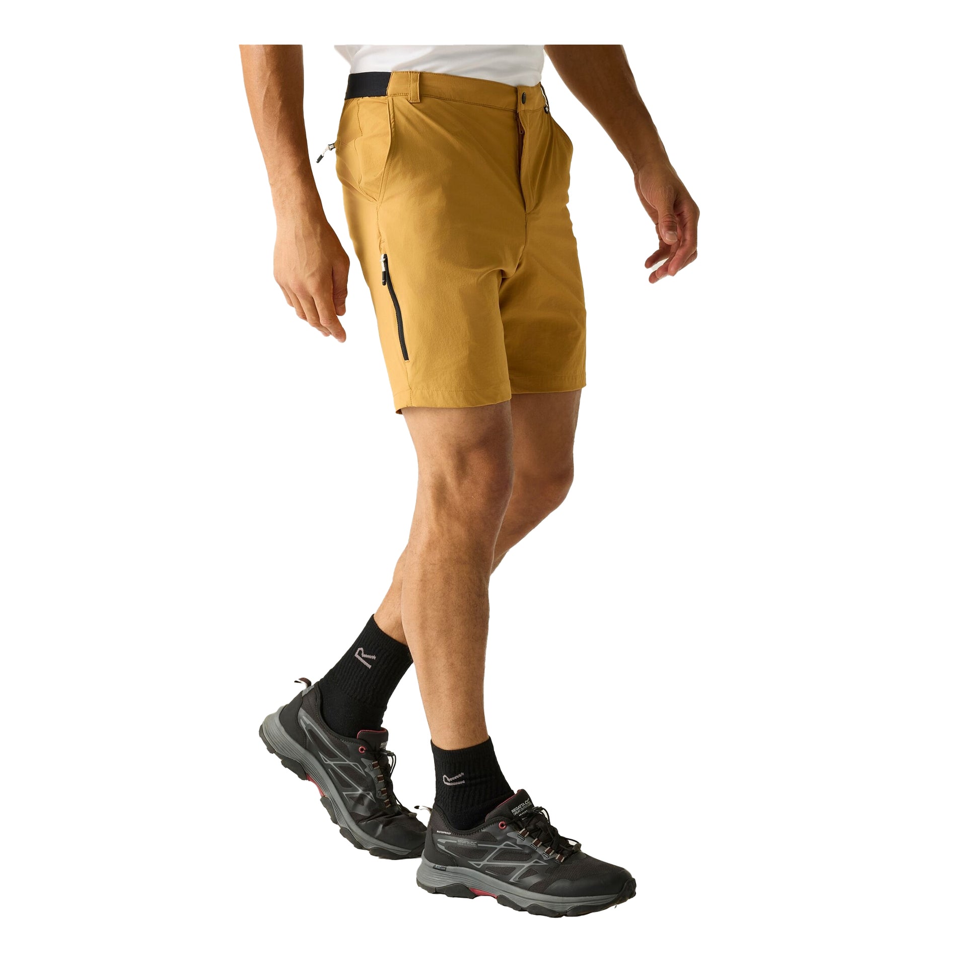 Wood Brown - Lifestyle - Regatta Professional Mens Light Insect Repellent Travel Shorts