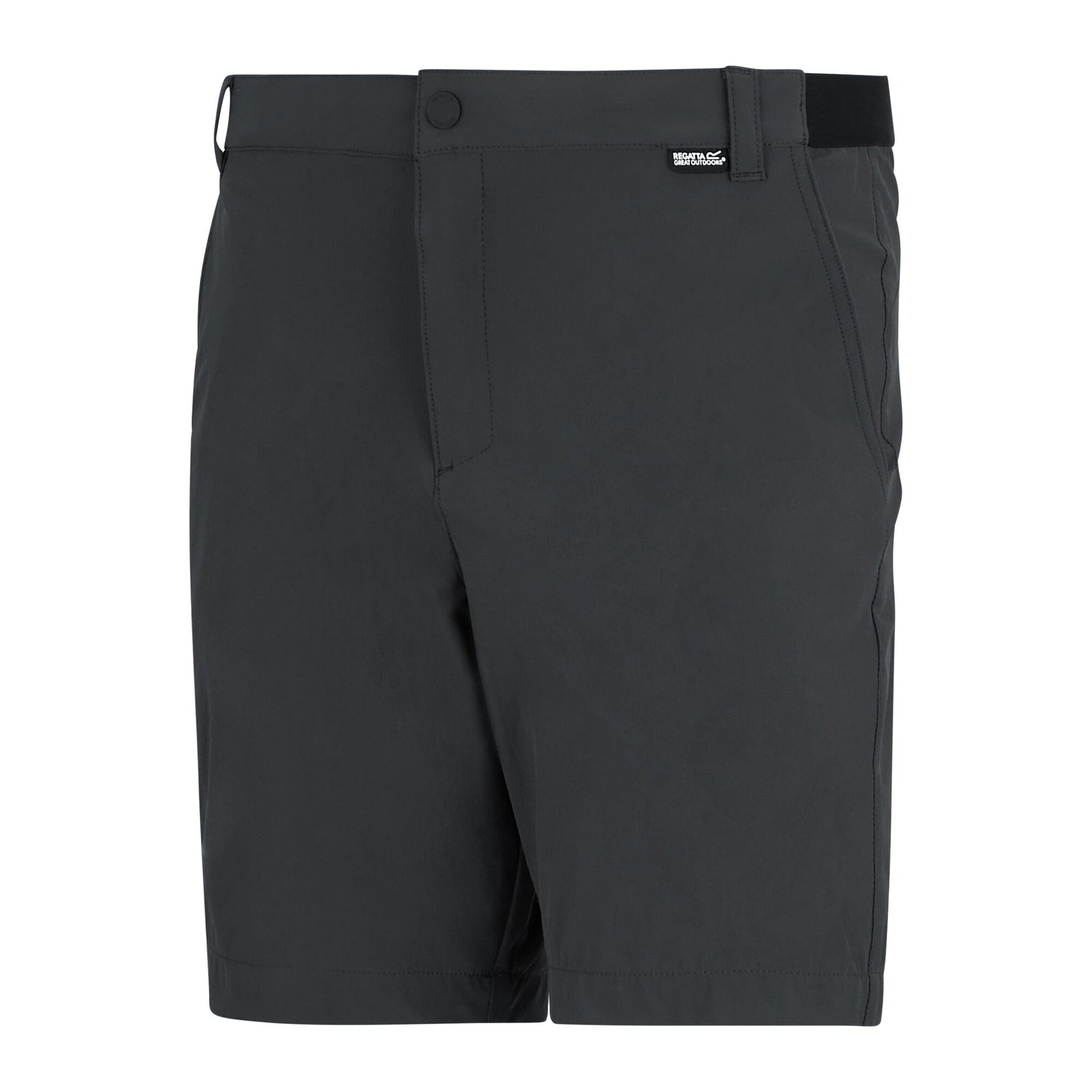 Ash - Side - Regatta Professional Mens Light Insect Repellent Travel Shorts