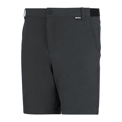 Ash - Side - Regatta Professional Mens Light Insect Repellent Travel Shorts