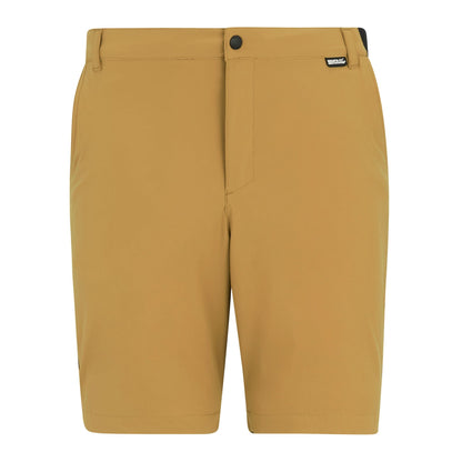Wood Brown - Front - Regatta Professional Mens Light Insect Repellent Travel Shorts