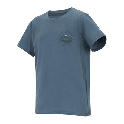 China Blue - Side - Regatta Childrens-Kids Bosley For Every Adventure Graphic T-Shirt