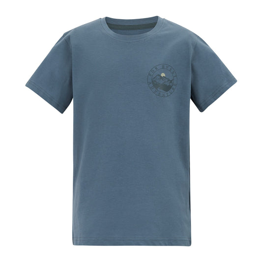 China Blue - Front - Regatta Childrens-Kids Bosley For Every Adventure Graphic T-Shirt