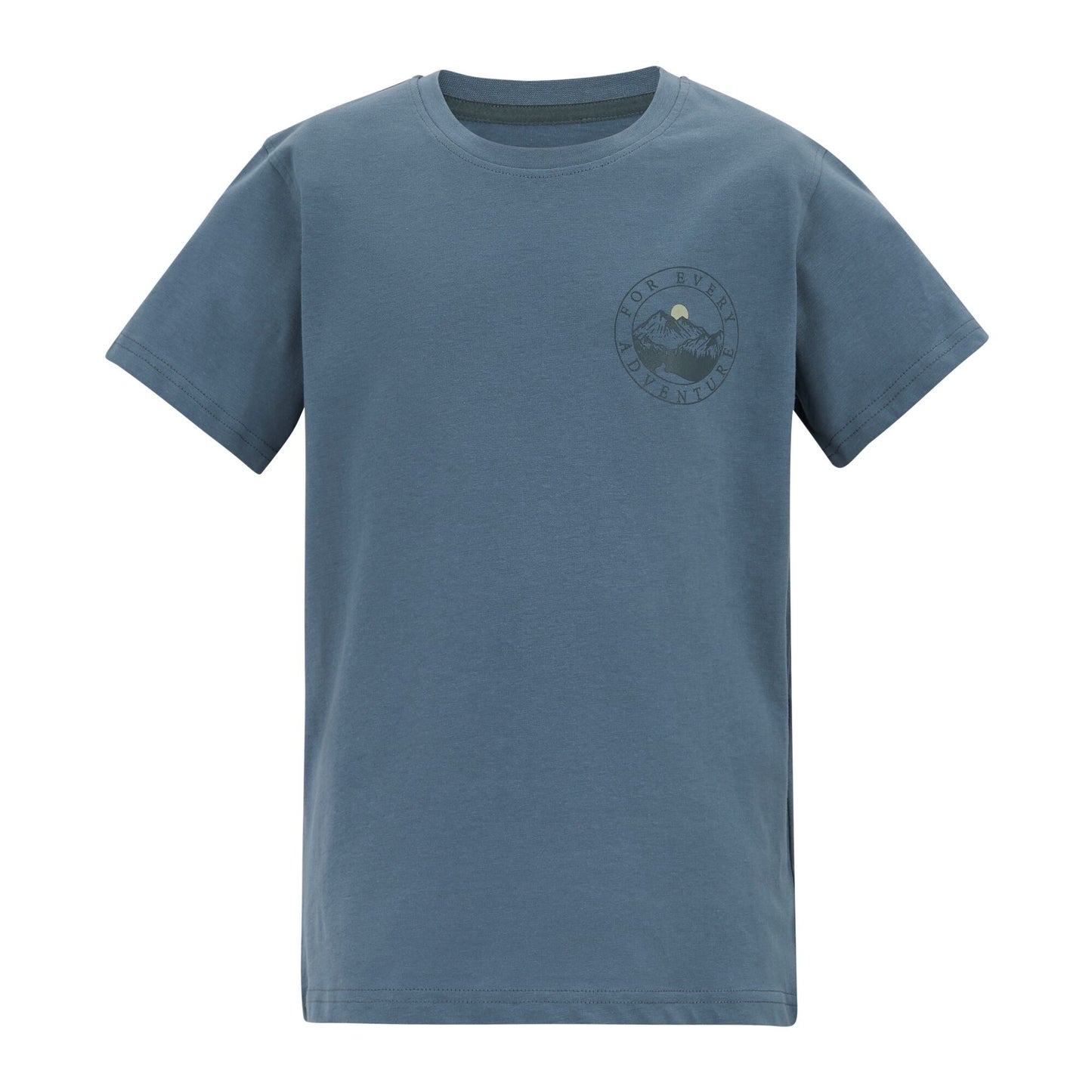 China Blue - Front - Regatta Childrens-Kids Bosley For Every Adventure Graphic T-Shirt
