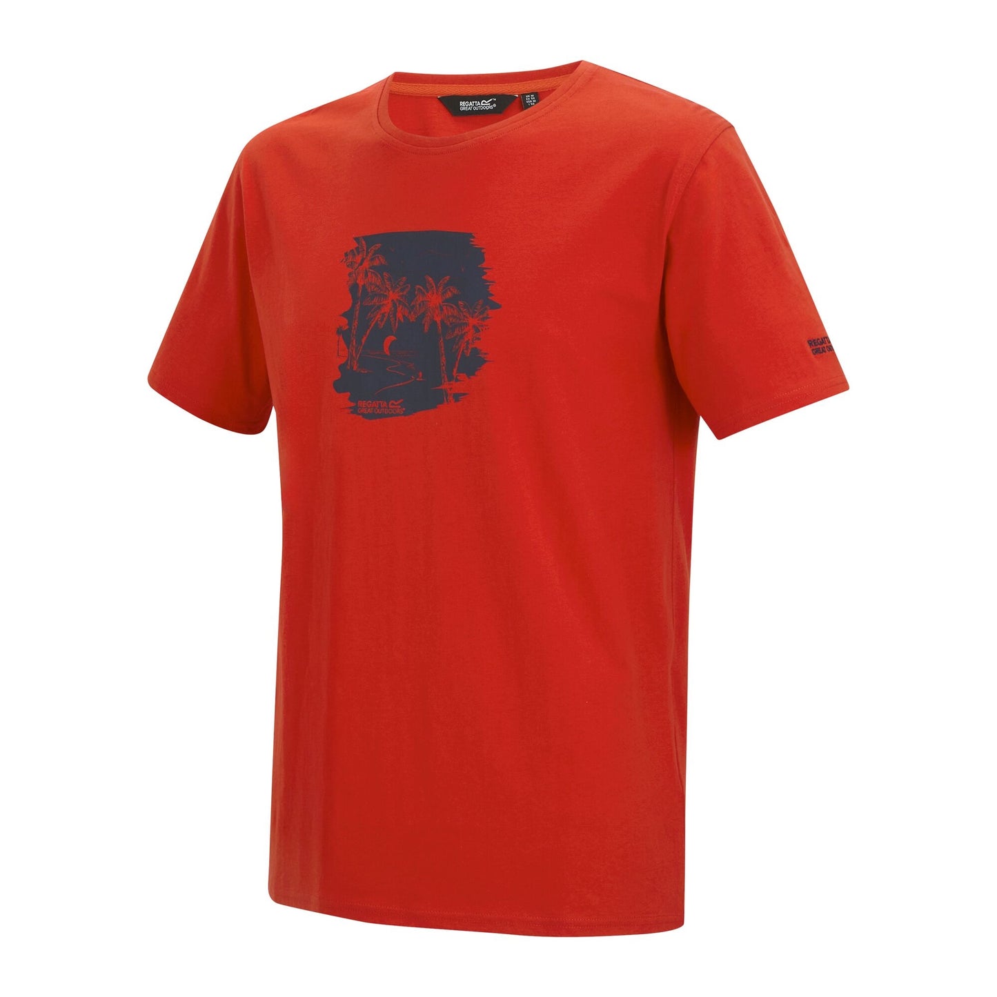 Poppy - Side - Regatta Mens Cline IX Beach Glider T-Shirt