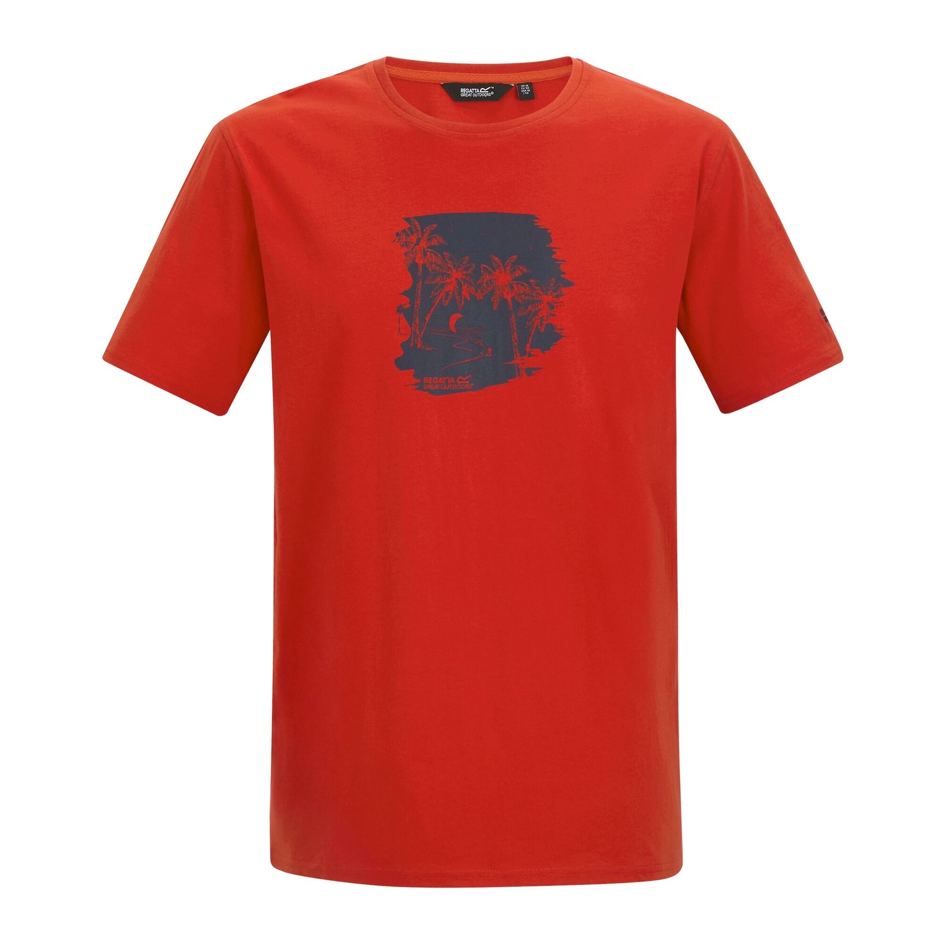 Poppy - Front - Regatta Mens Cline IX Beach Glider T-Shirt