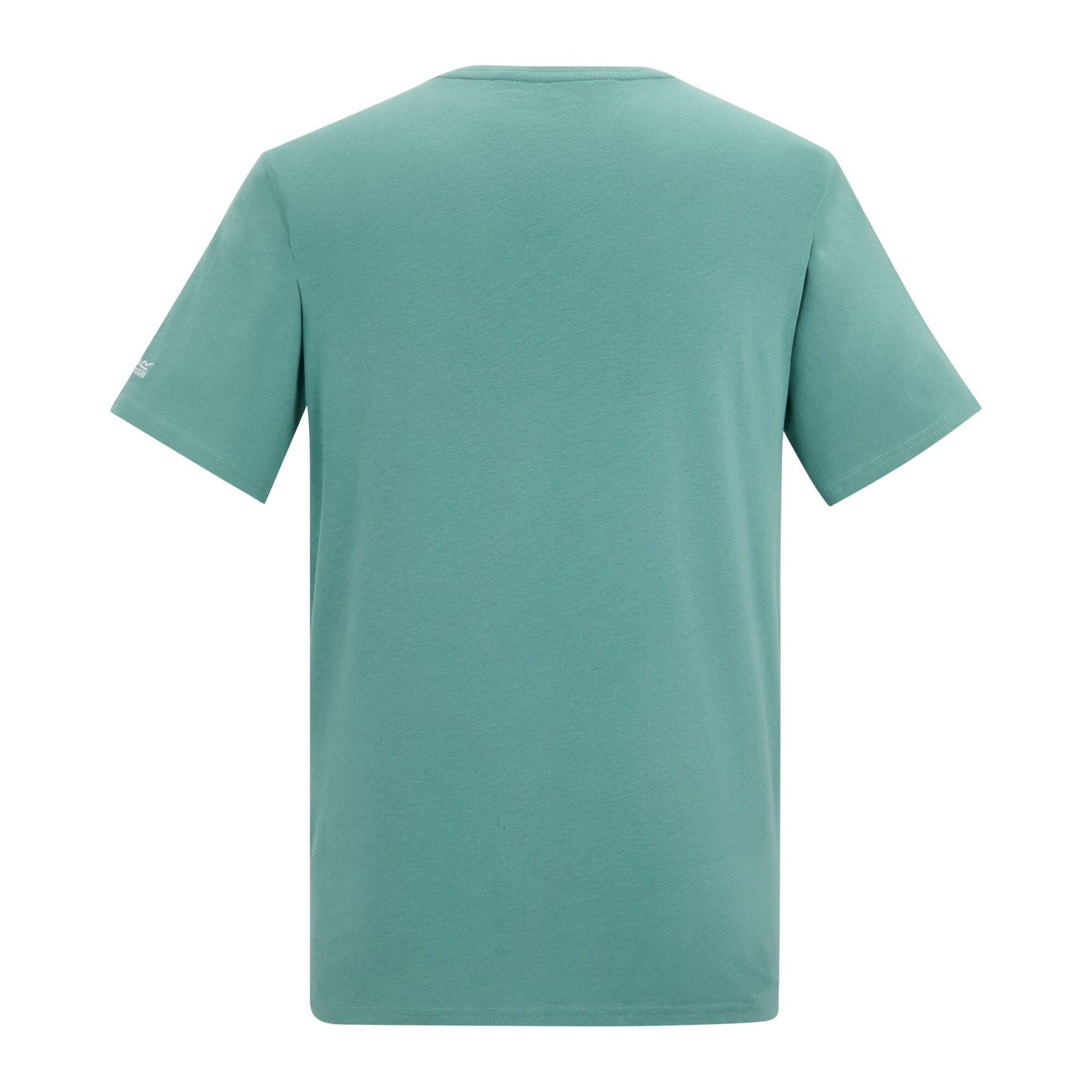 Arctic Green - Back - Regatta Mens Cline IX Wavy Lines T-Shirt