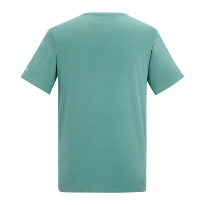 Arctic Green - Back - Regatta Mens Cline IX Wavy Lines T-Shirt
