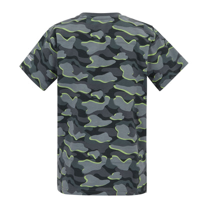 Dark Storm - Back - Regatta Childrens-Kids Bosley Camo T-Shirt