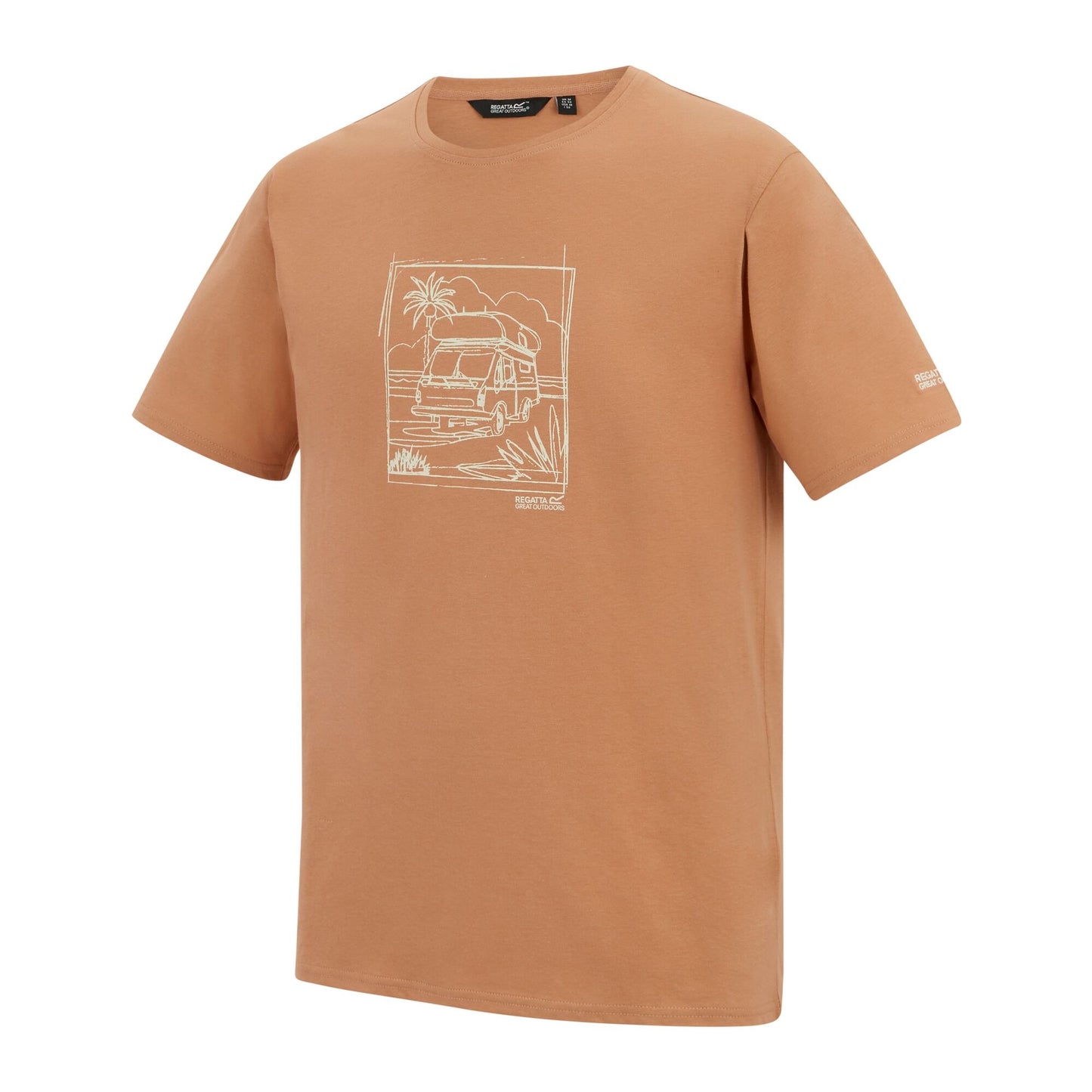 Italian Clay - Side - Regatta Mens Cline IX Caravan T-Shirt